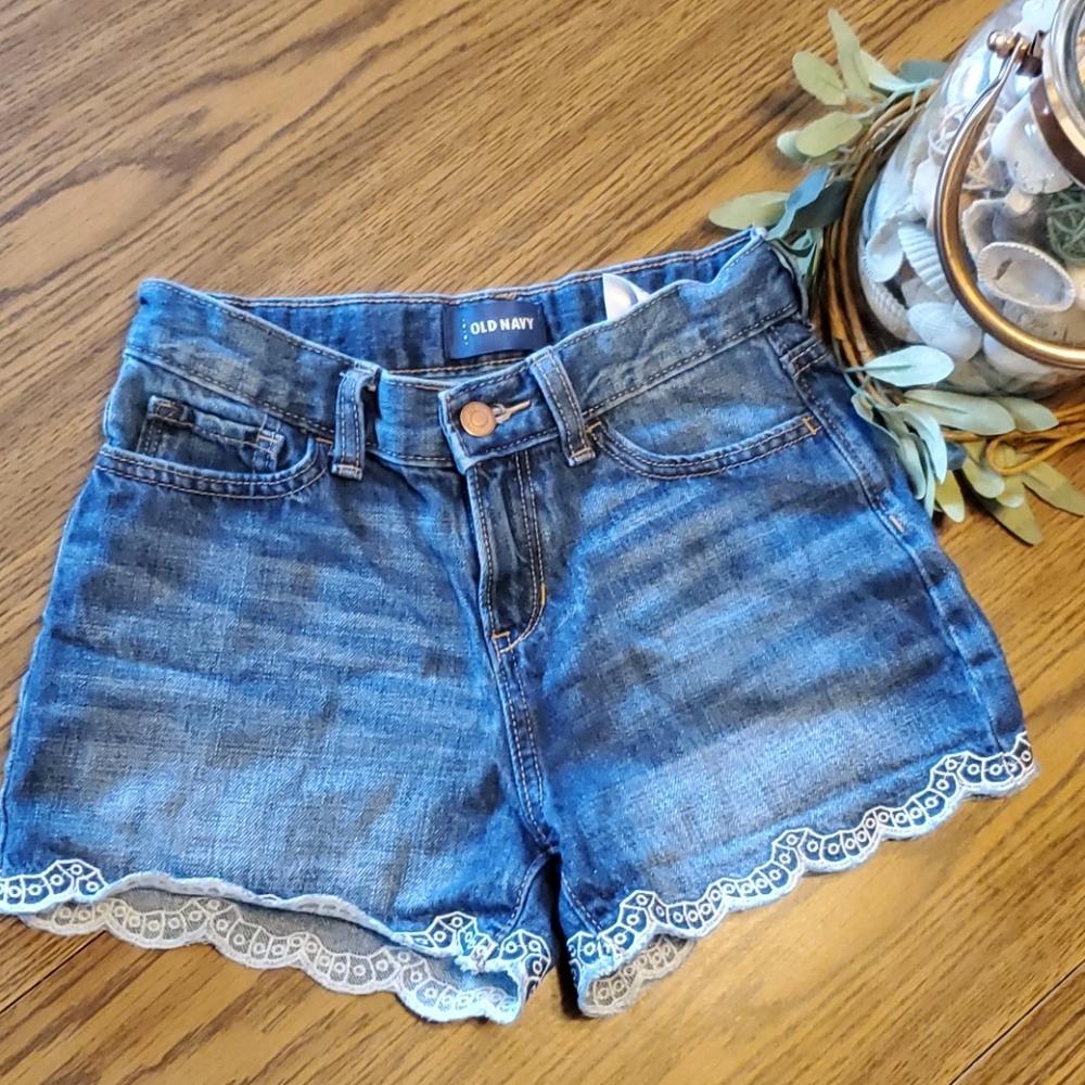 OLD NAVY GIRLS DENIM SHORTS